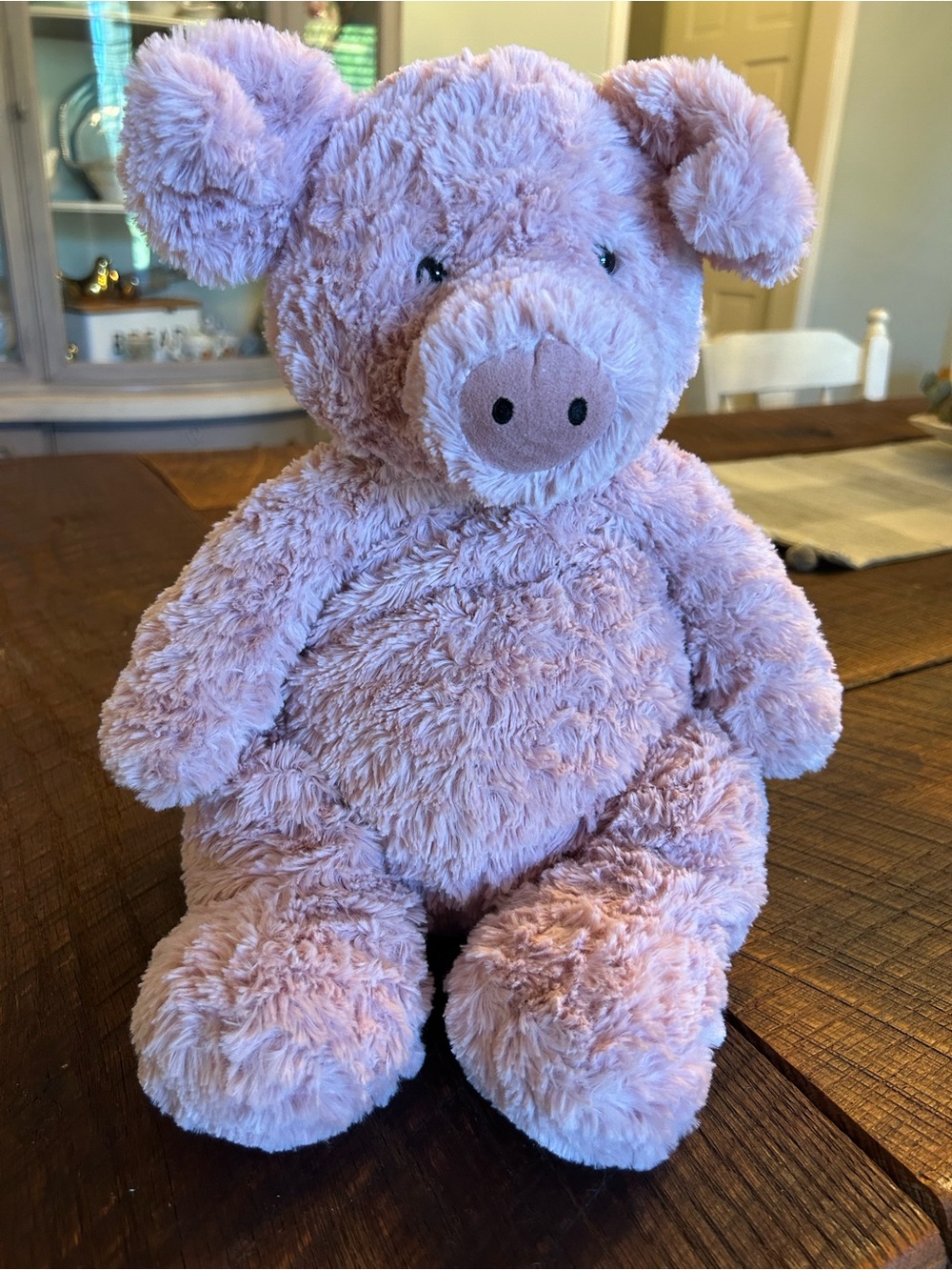 Retired Jellycat Huge Barnabus Pig 18" Plush Soft Pink Excellent Condition